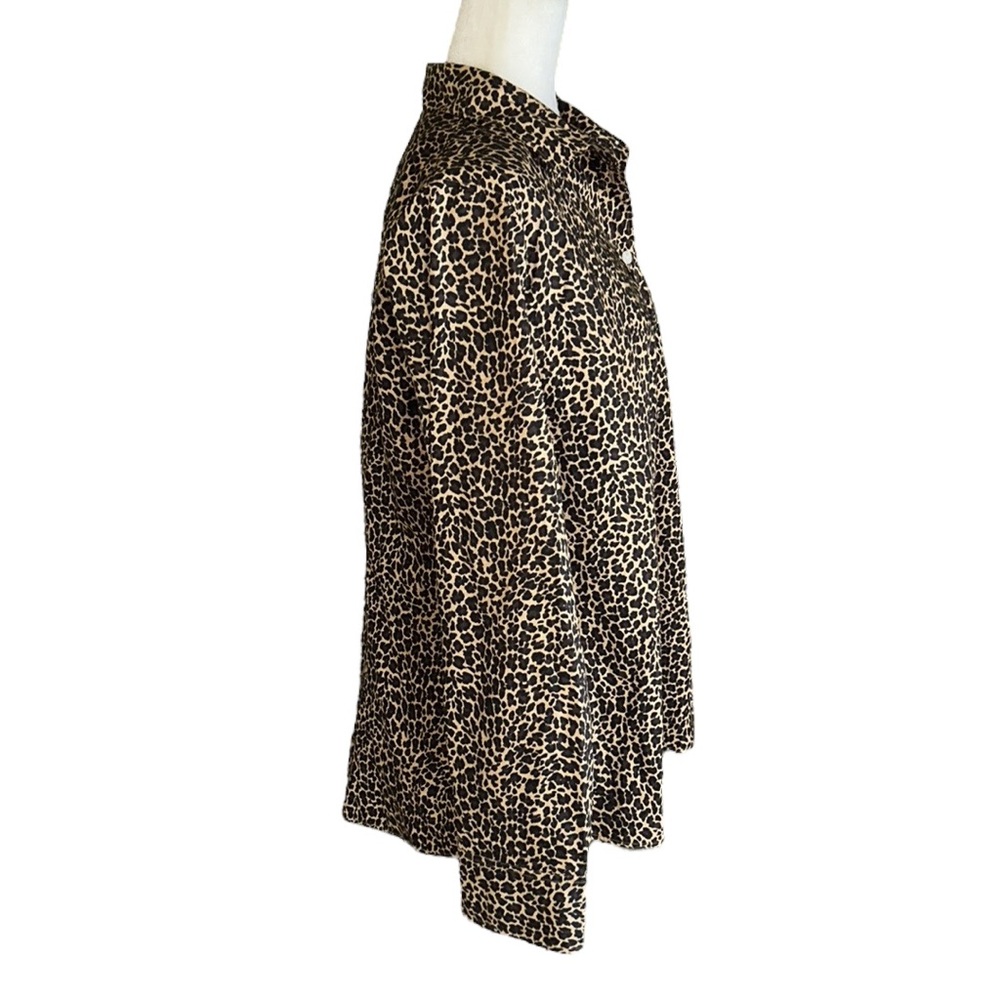 J. Crew Signature Fit Leopard Printed Button Up S… - image 5